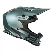 Capacete Motocross Asw Fusion Solid Gunmetal