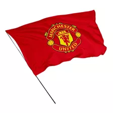 Bandeira Manchester United Dupla Face 1,50m X 1m