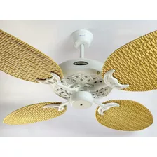 Ventilador De Techo Bali Combinado Barcala Motor Potenciado