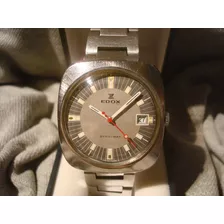 Magnifico Reloj Edox Dino Mat Automatic Año 1970 Impecable!!