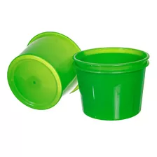 Balde De Pipoca 1,5lt - 10 Unidades - Verde Limão