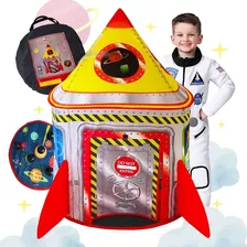 Carpa Para Niños Con Diseño De Nave Espacial.