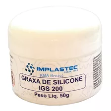 Graxa De Silicone Igs 200 Implastec - Pote 50g