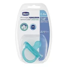 Chupete Physio Soft Silicona Chicco 3 Tamaños A Eleccion! Color Celeste Período De Edad 0-6 Meses