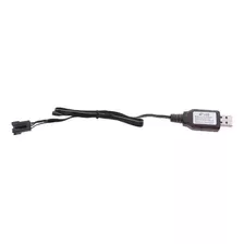 Cable De Cargador De Batería 7.4v Usb Al Enchufe Sm-4p Para