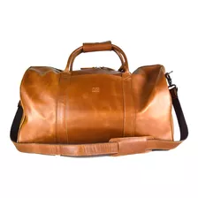 Maleta Duffel Xl - 100% Piel Color Miel Ag Leather