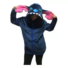 Sudadera Stich Del Muñeco Azul Moda Hoodie Cosplay Premium