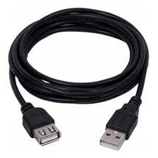 Cabo Usb 2.0 Extensão 2 Metros Extensor Macho Fêmea