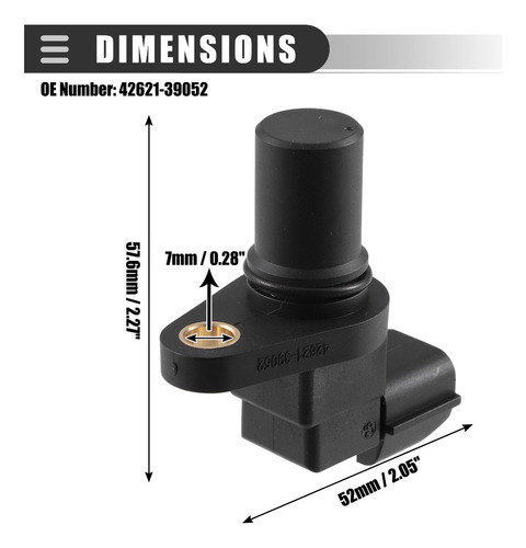 Sensor Velocidad Para Hyundai Santa Fe 01-09 Kia Optima Ms Foto 3