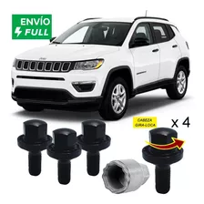 Kit 4 Birlos Seguridad 12 X 1.25 Nuevo Jeep Compass - Full!