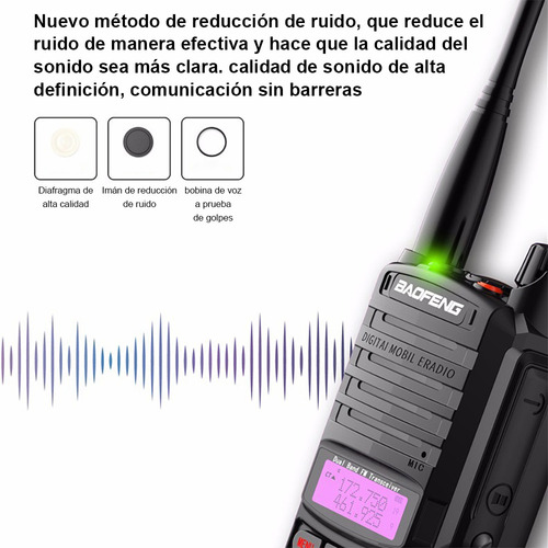 Radio Baofeng Uv-9r Plus Walkie Talkies Doble Banda,10w Foto 2