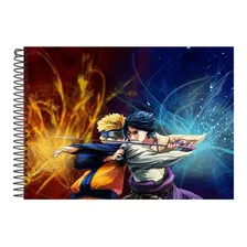 Caderno De Desenho Personalizado 96 Fls Naruto