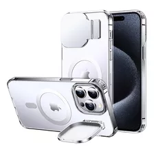 Silverback Funda Para iPhone 15 Pro Max Con Soporte, Funda C