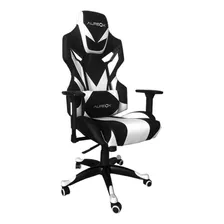 Silla Gamer Aureox G600 Hasta 125kg Cuero Sintetico Lumbar