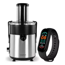 Juguera Extractor De Jugo Smartlife Sl-je3700 + Smartwatch