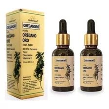 Aceite De Orégano Oro / Pack 100% Puro 30 Ml/ Madre Tierra.