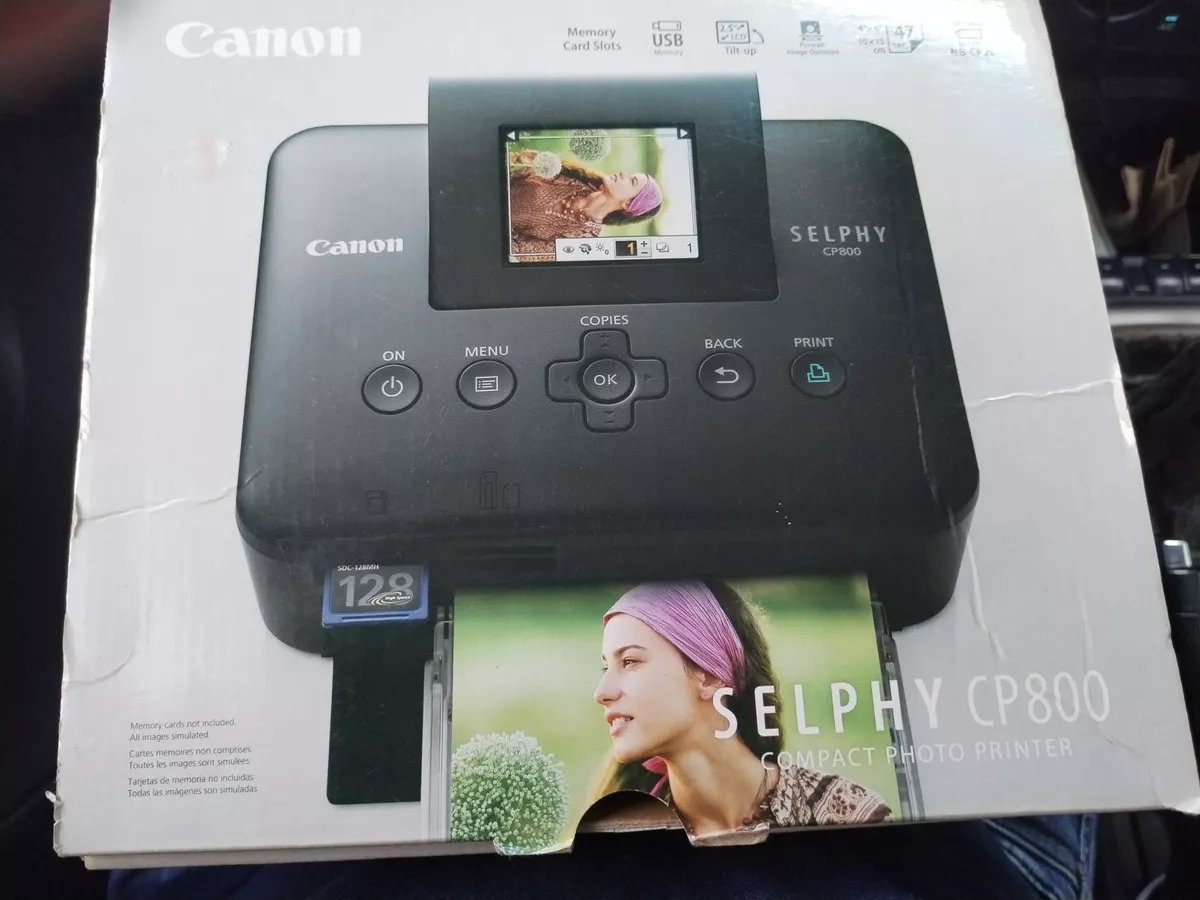 Impresora Fotográfica Canon Selphy Cp800 Compactphotoprinter