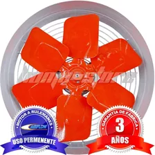 Extractor Aire Industrial 40 Cm. Ruleman Czerweny Rejilla