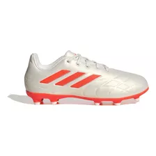 Tenis adidas Copa Pure.3 Fg J Pasto Firme Niños Color Off White/team Solar Orange/off White Talla 16.5