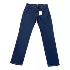 Calça Jeans Masculina Azul Pierre Cardin Corte Tradicional