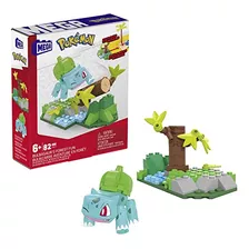 Conjunto De Construção Mega Pokémon Bulbasaur's Forest Trek