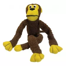 Brinquedo Pelúcia Macaco C/apito Para Cães