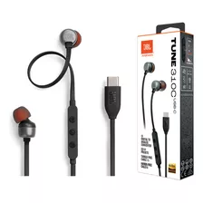 Fone De Ouvido Jbl Tune 310c Fio Usb-c Microfone Integrado