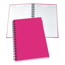 Caderno Universitário Feminino Teen 10 Matérias Pink Ou Rosa