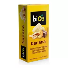 Barra De Castanhas Nuts Banana Chocolate 3 Unds De 25 G Bio2