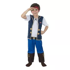 Disfraz Jake El Pirata Original Hallowen 3-4 Años