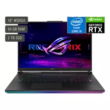 Notebook Asus Rog Strix I9 64gb 2tb 18´ W11 Rtx4090 - Tecno