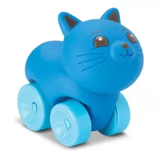 Brinquedo Coleção Bichinhos Sortidos Boneco Com Rodinha Roma Personagem Gato