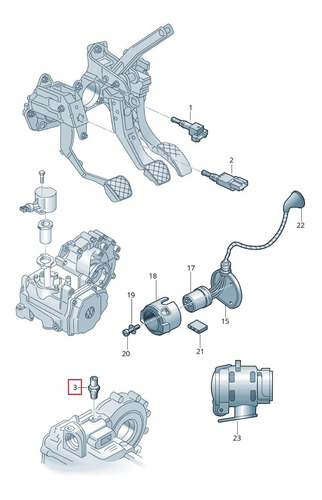 Interruptor Marcha Vw Beetle Eurovan 1.9 Tdi 2002-2010 Foto 4