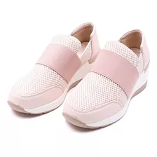 Zapatos Casual Con Tacón Comfort Plus Rosado Claro