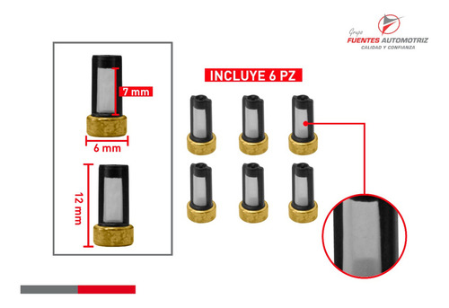 Kit Para Inyector Ford Ranger V6 4.0 Asiento Rigido (6 Jgo) Foto 5