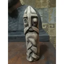 Odin Dios Figura De Madera