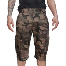 Bermudas Cargo Camuflada Hombre Talle 56 Y 58