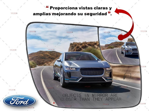 Luna Espejo Ford Explorer 2011-2015 Derecho Con Desempaante Foto 5