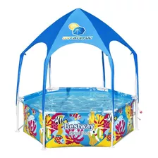 Piscina Estructural Redondo Bestway 5618t Con Capacidad De 930 Litros De 51cm De Largo X 51cm De Ancho De 51cm De Diámetro