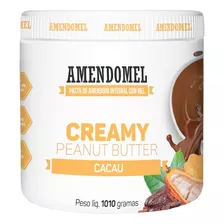 Pasta De Amendoim 1kg Amendomel Com Cacau - Thiani Alimentos