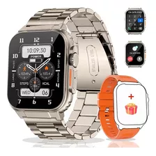 Reloj Inteligent Hombre 2 Acero Inoxidable Bluetooth Llamada