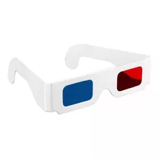 Pack 50 X Lentes 3d Rojo Azul Anaglifo Carton - Peliculas 3d