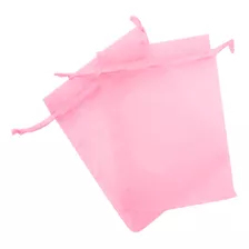 Saco Organza 9x12 Rosa 50 Un