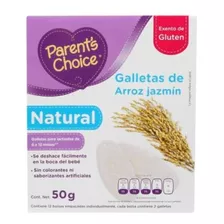 Parent S Choice Galletas De Arroz Jazmín Natural 50 G