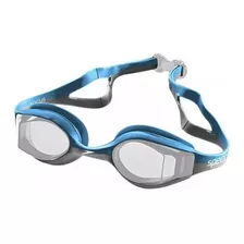 Óculos De Natação Speedo Focus Azul Claro Cor Azul/prata