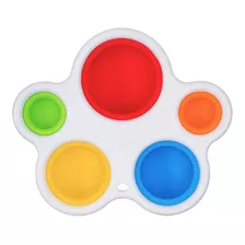 Pop-it Fidget Toy Empurre Bolha Anti-stress Colorido Buba