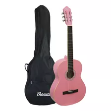 Violão Acústico De Aço Tcg 390 A Rosa Com Capa Thomaz