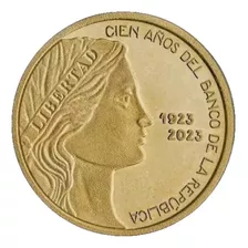 Moneda 100 Años Del Banco De La República 