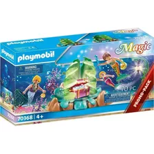 Salón Coral De Sirenas Playmobil Magic Para Niños Febo