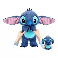  Pelúcia Lilo & Stitch Fofo Macio Grande Mexe Orelha Disney